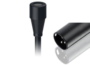 Countryman B3P4FF05B B3 Omnidirectional Lavalier Mic, Standard Sens, with Hardwired 3-Pin XLR Connector (Black)