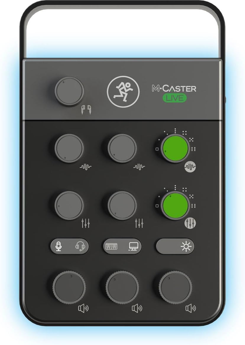 (NEW) Mackie M-CASTER-LIVE Portable Live Streaming Mixer