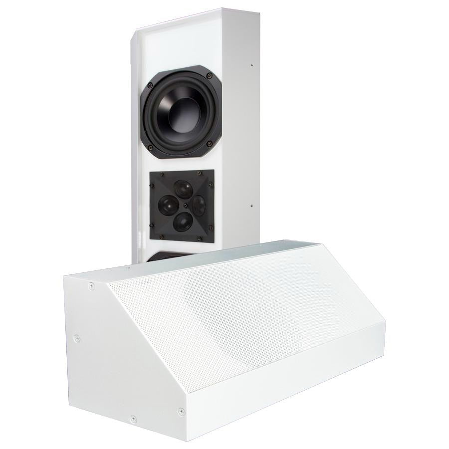 James Loudspeaker C-53QW Left-70V Dual 5.25" 2-Way Wedge Speaker