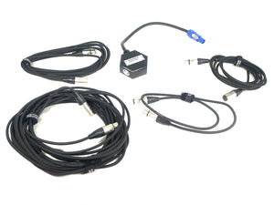 (5) Cameo CLPFLATPRO7 LED RGB Par Can Lights w/ Accessories in Wheeled Road Case