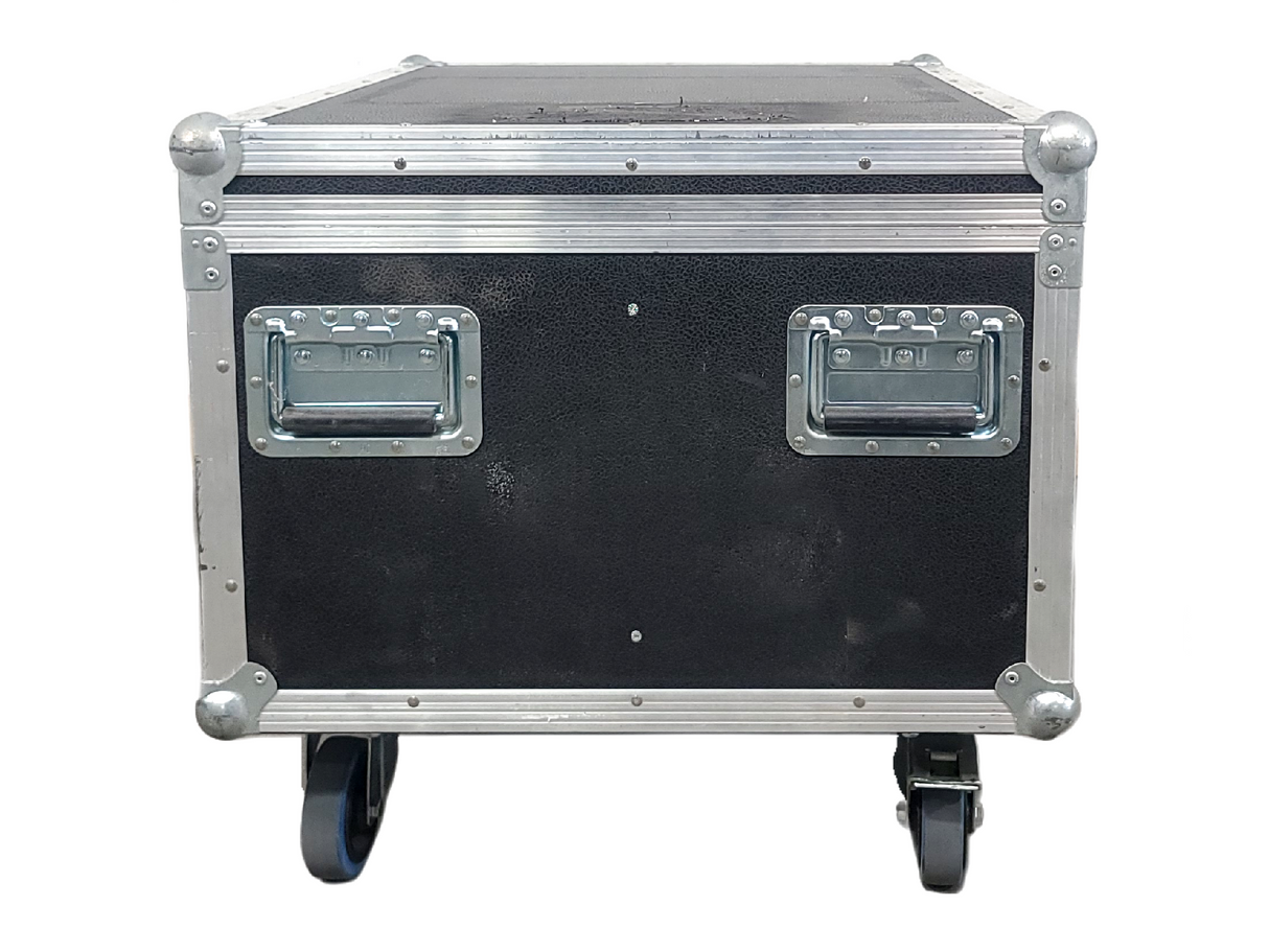 (5) Cameo CLPFLATPRO7 LED RGB Par Can Lights w/ Accessories in Wheeled Road Case
