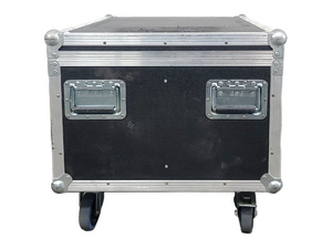(5) Cameo CLPFLATPRO7 LED RGB Par Can Lights w/ Accessories in Wheeled Road Case