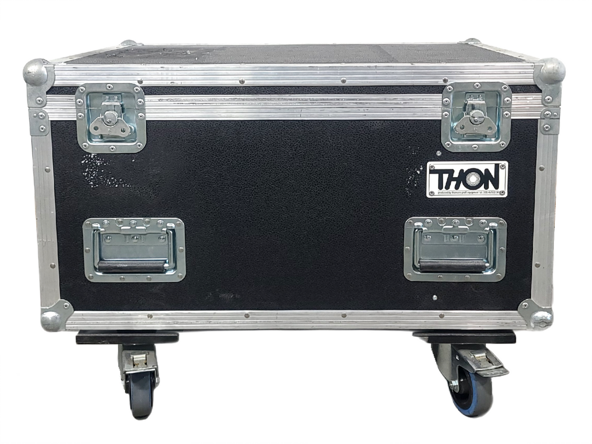 (5) Cameo CLPFLATPRO7 LED RGB Par Can Lights w/ Accessories in Wheeled Road Case