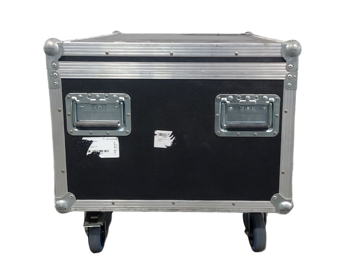 (5) Cameo CLPFLATPRO7 LED RGB Par Can Lights w/ Accessories in Wheeled Road Case