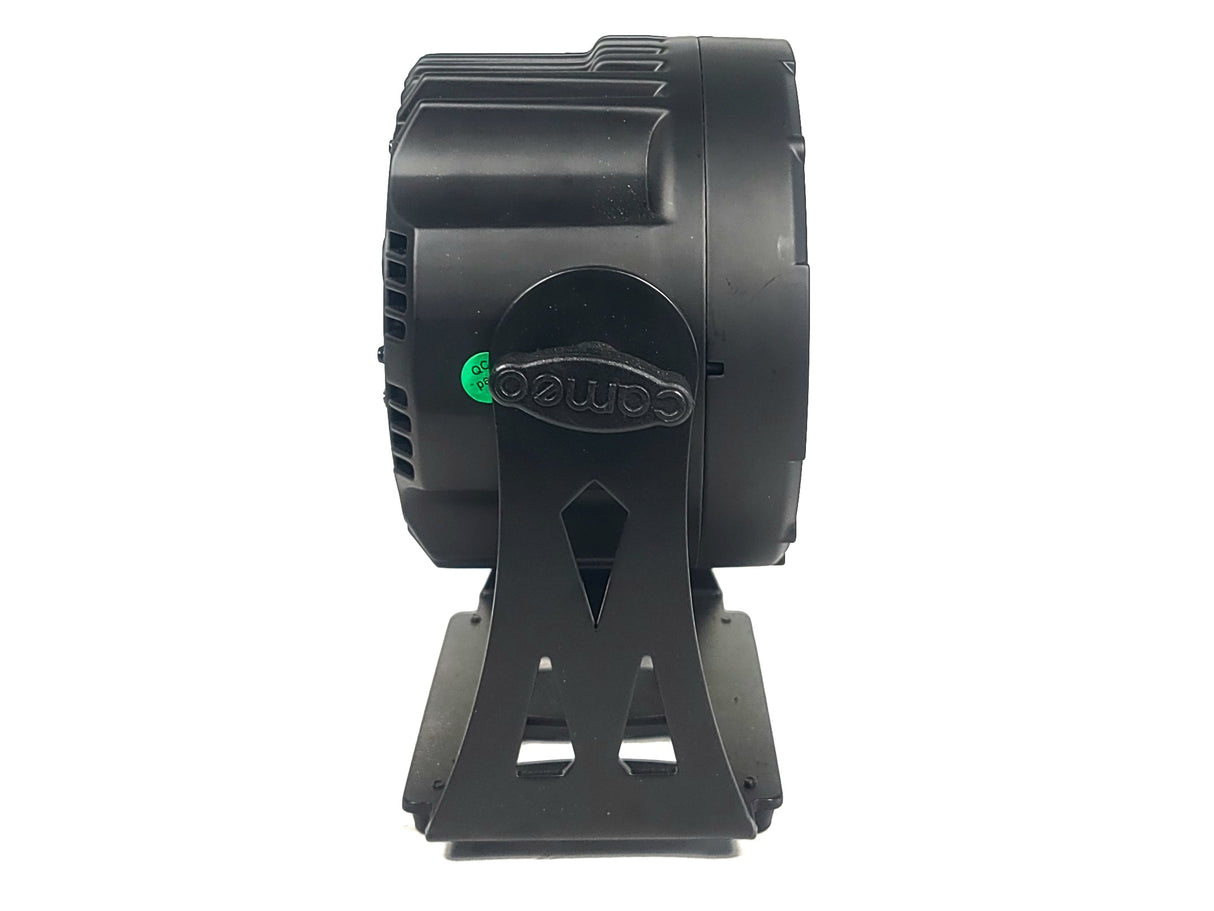 (5) Cameo CLPFLATPRO7 LED RGB Par Can Lights w/ Accessories in Wheeled Road Case