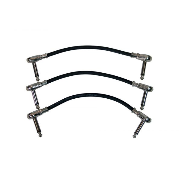 (NEW) On-Stage PC506B-3PK 6" Patch Cable 3-Pack