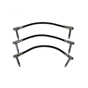 (NEW) On-Stage PC506B-3PK 6" Patch Cable 3-Pack