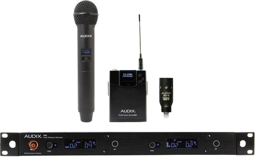 (NEW) Audix AP62C210 Wireless Combo System OM2 ADX10 522-586MHz