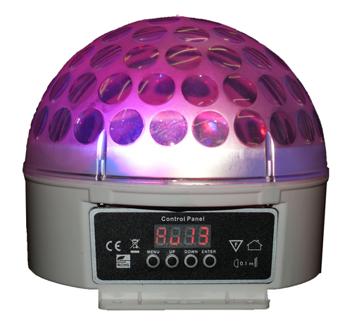 Blizzard Snowball RGBW LED Mirror Ball Effect Light