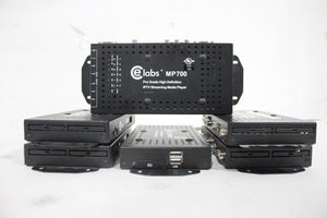 (6) CE Labs Pro High Grade MP700 Commercial IPTV Media Player w/ Power Adapter &amp; Remote