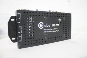 (6) CE Labs Pro High Grade MP700 Commercial IPTV Media Player w/ Power Adapter &amp; Remote
