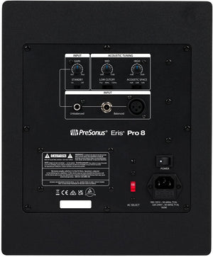 (NEW) PreSonus ERIS-PRO-8 8-Inch Active Coaxial 2-Way Studio Monitor