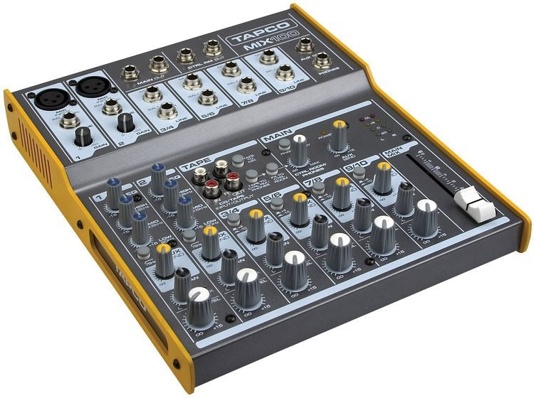 Tapco Mix-100 Compact 10 Channel Analog Mixer