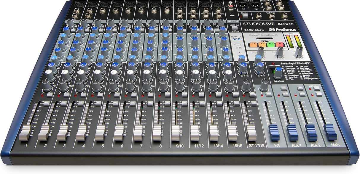 (NEW) PreSonus STUDIOLIVE-AR16C 18-Channel USB-C Compatible Audio Interface