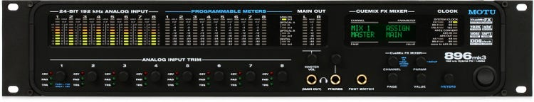 MOTU 896mk3 Hybrid USB / FireWire Audio Interface