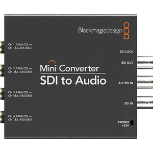 8 Channel Blackmagic Design Mini Converter - SDI to Audio