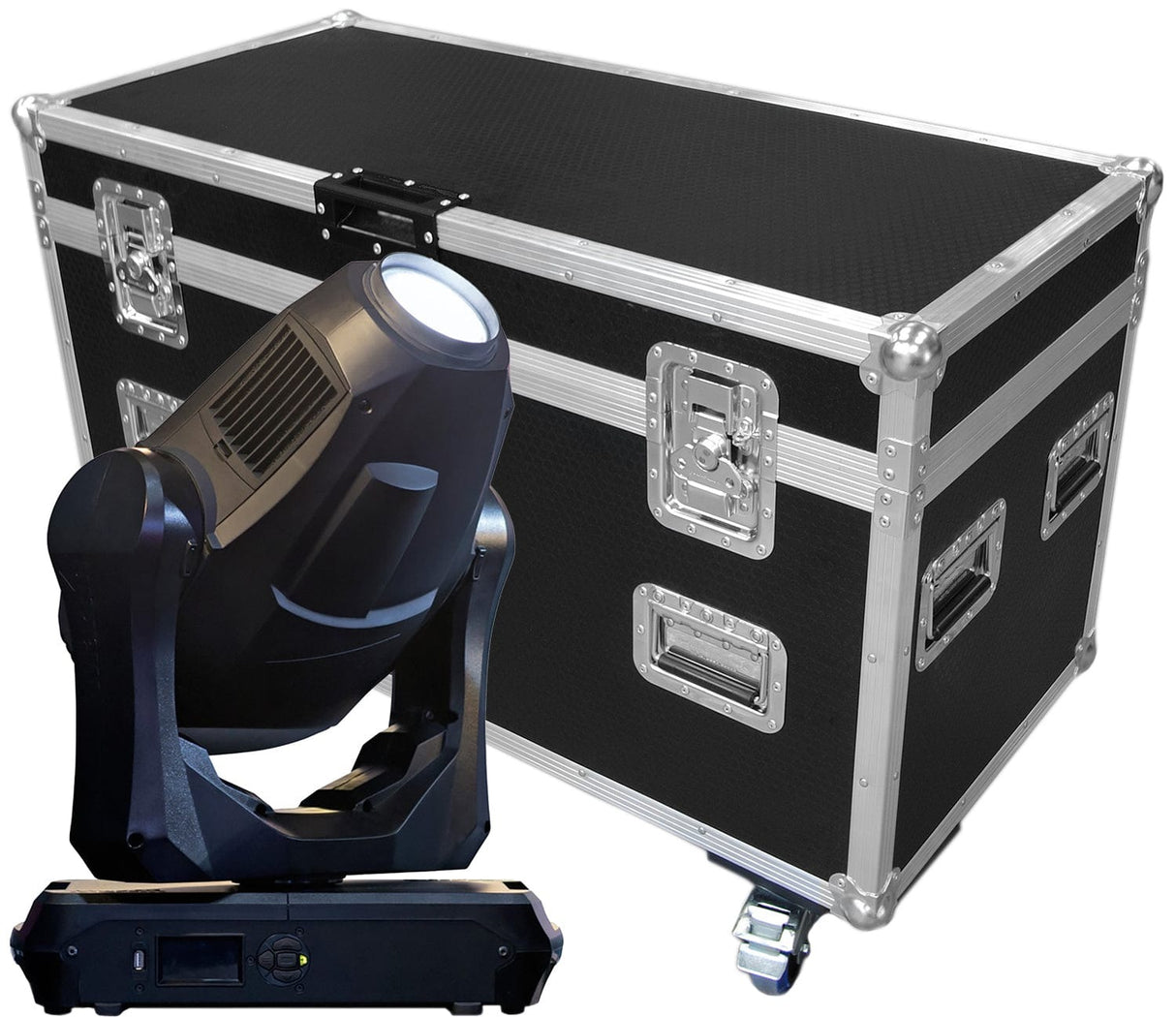 Martin Pro MAC Quantum Profile Bright white LED spot in 2-Unit Flightcase