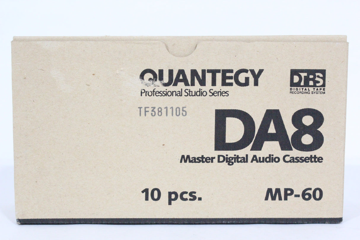 (9) Quantegy DA8 Master Digital Audio Cassette MP-60 (NEW)
