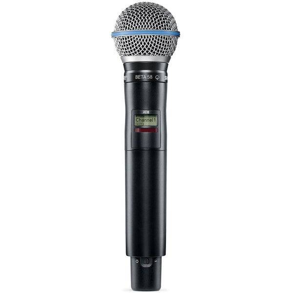 Shure AD2/B58A - Handheld Wireless Microphone Transmitter (K54 Band: 606-663 MHz)