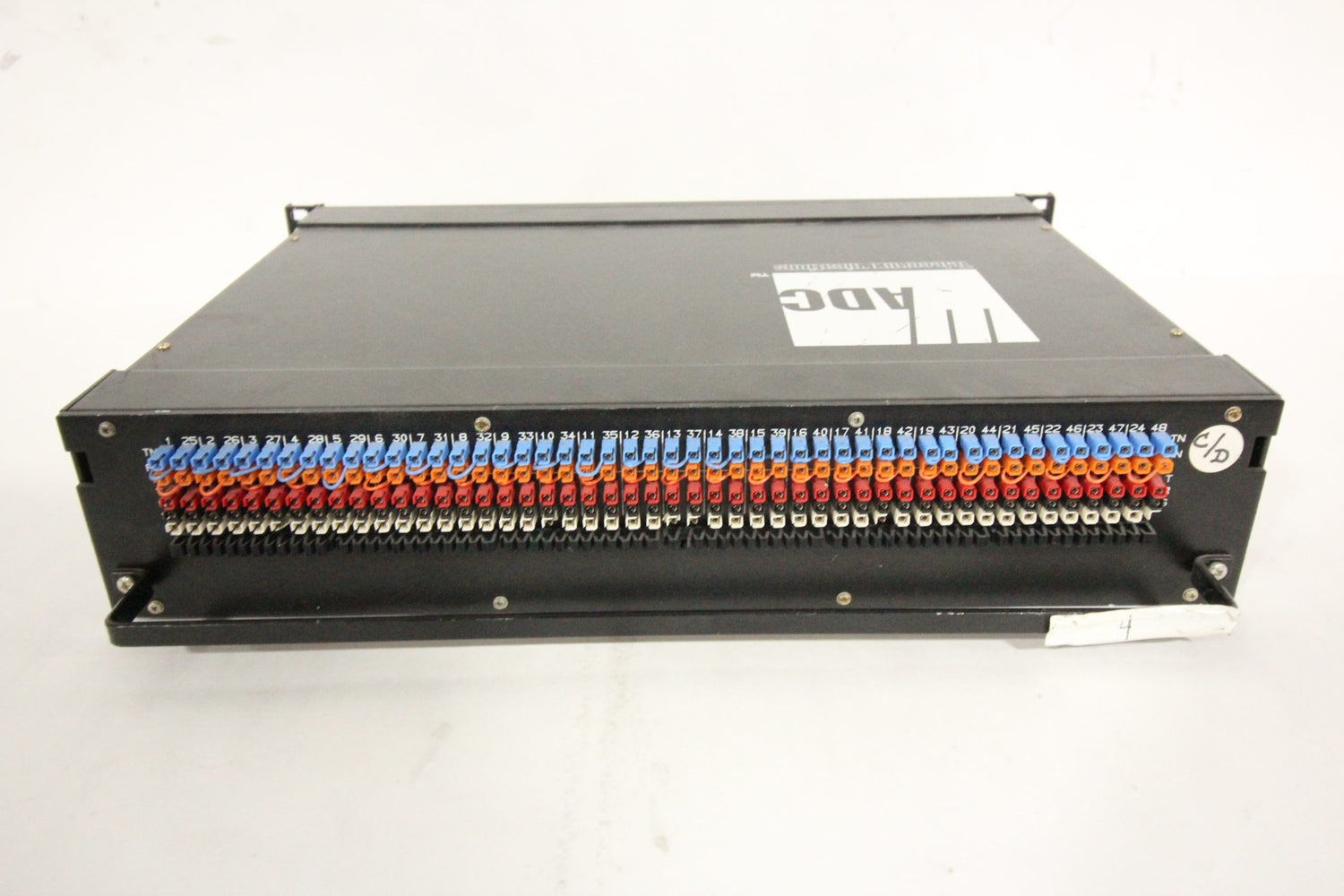 ADC 4-26790-0010 Audio Rack Mount 2x24 Longframe Patch Bay
