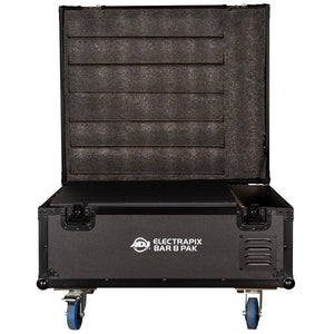 ADJ ElectraPix Bar 8FC Flight Case [B-Stock]