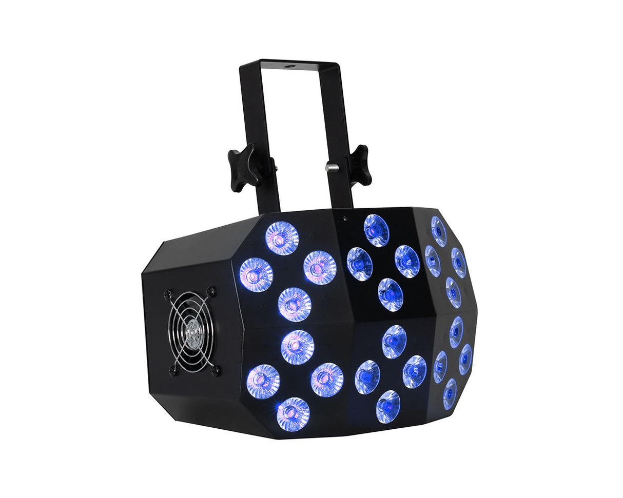 ADJ Mega Wash 24-B LED w/ Wired Digital communication Network [B-Stock]