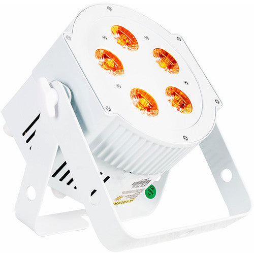 ADJ HEX560 5PX HEX PEARL LED Par Fixture (RGBAW+UV, Pearl)