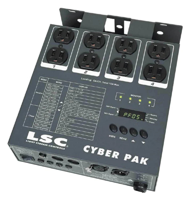 ADJ Cyber Pack 4 Channel DMX Midi Dimmer Pack