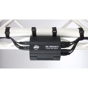 [DISCONTINUED] ADJ D6B774 D6 Branch Truss-Mounted 6-Way 3-Pin DMX Splitter and Amplifier