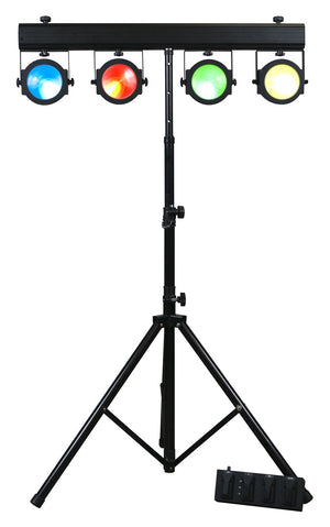 ADJ DOT442 Dotz Tpar Kit System - Kit w/ Light, Stand, and Bag