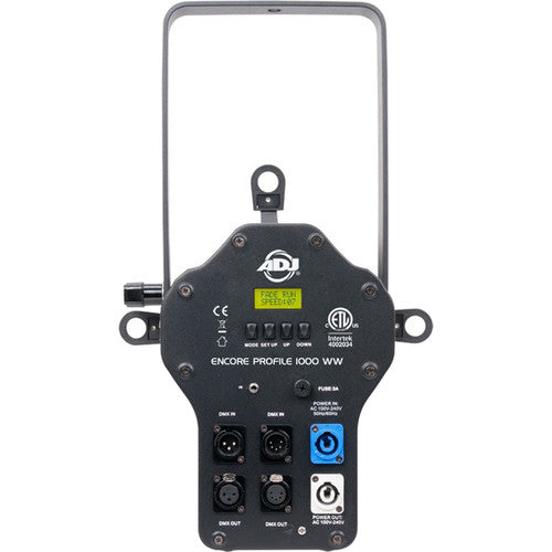 ADJ ENC264 ENCORE PROFILE 1000 WW Pro Ellipsoidal with 120W WW COB LED