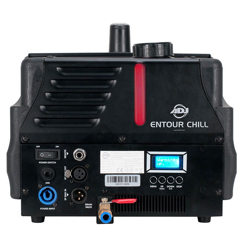 ADJ ENTOUR CHILL Low-Lying Fog Machine with Wired Remote