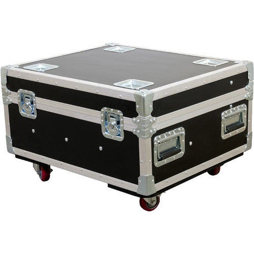 ADJ Element FC-BLK Wheeled Flight Case for 8 Element Pars Fixtures (Black)