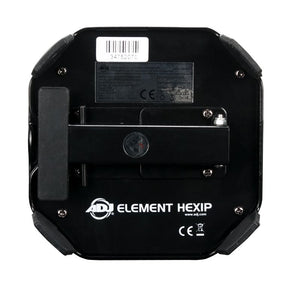 ADJ Element Hex IP - BLK Outdoor Battery-Powered RGBAW+UV LED Par w/ Wireless DMX (Black)