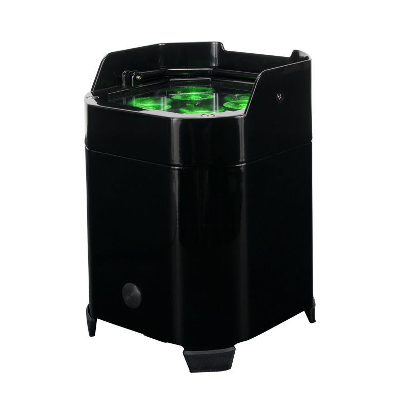 ADJ Element Hex IP - BLK Outdoor Battery-Powered RGBAW+UV LED Par w/ Wireless DMX (Black)