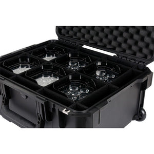 ADJ Element Hex IP PC6 Pak with Waterproof Hard Case (6-Pack)