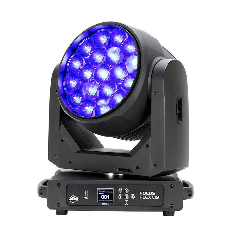 ADJ FOC747 Focus Flex L19 RGBL LED Moving Head w/ Pixel Effects