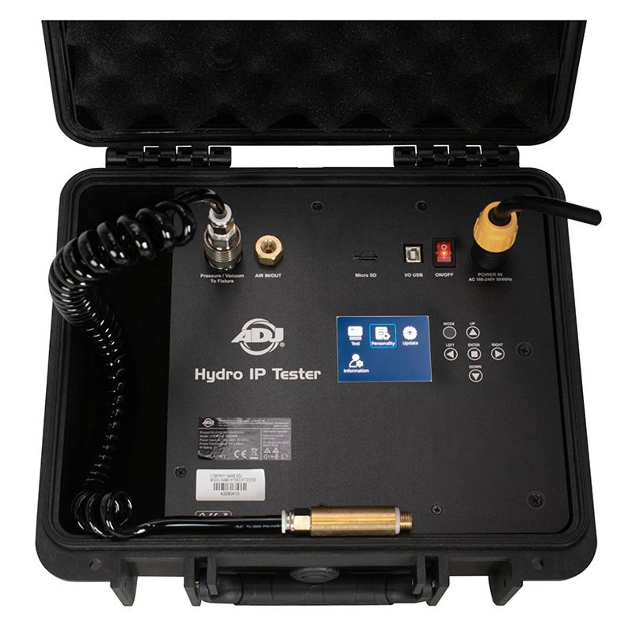 ADJ Hydro IP Tester With Wired Digital Communication Network