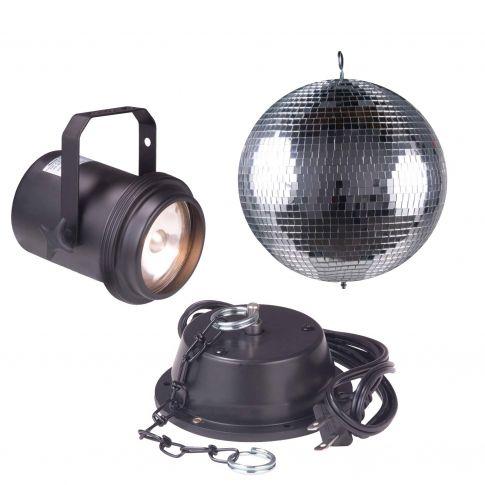 ADJ M-600L 16-inch Mirror Ball Package w/ Pinspot and Motor (Discontinued)