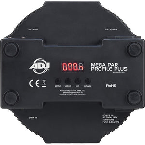 ADJ Mega Par Profile Plus RGB+UV LED Wash Light