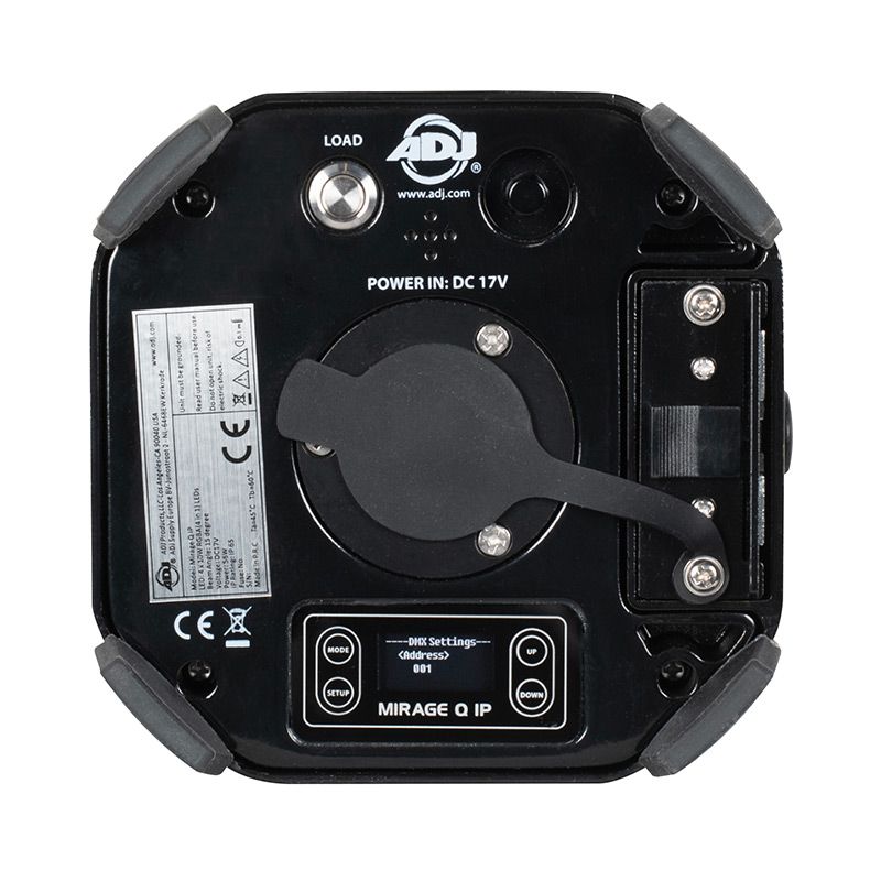 ADJ MIR652 Mirage Q6 PAK Black w/ Charging Case (6-Pack, Black)