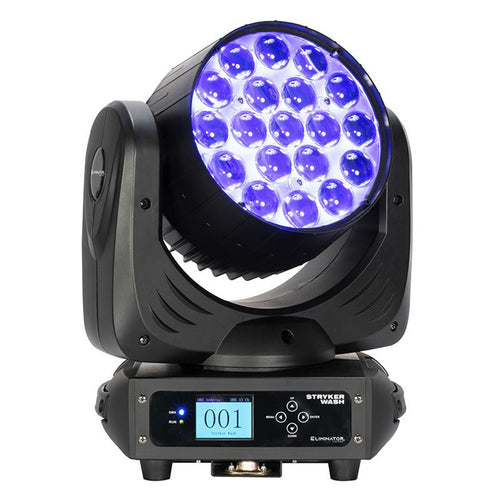 ADJ Eliminator Stryker Wash 228W LED Moving Head Wash Fixture STR100