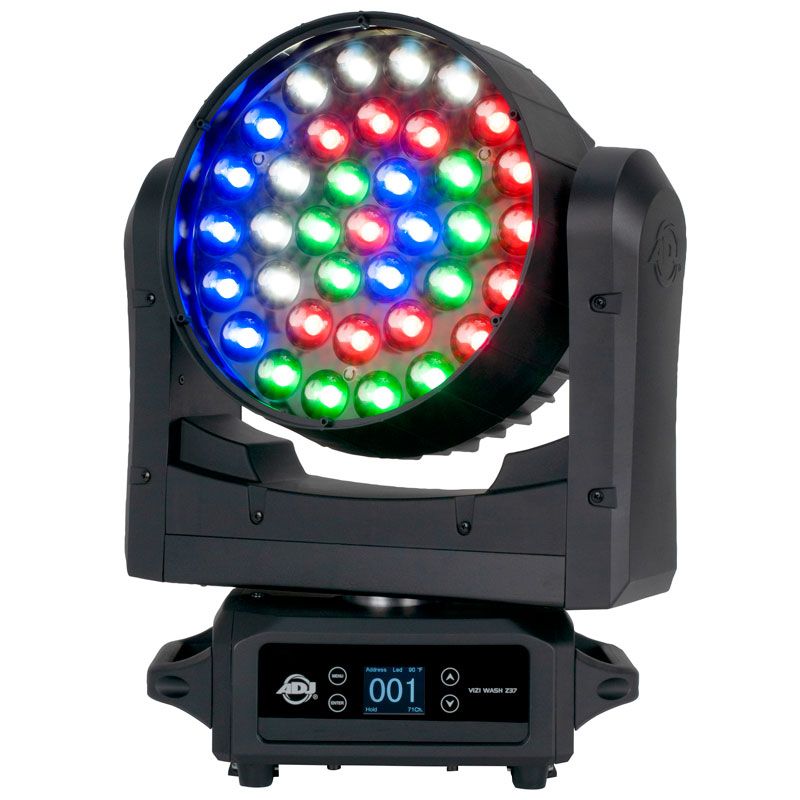 ADJ VIZ370 VIZI WASH Z37 RGBW LED Moving Head Wash Light