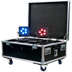 ADJ Wi Flight Case w/ Built-in Charging WiFLY PARs