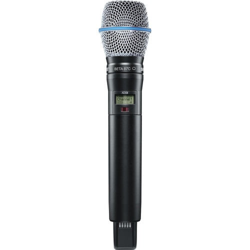 Shure ADX2/B87C - Handheld Wireless Microphone Transmitter (G57 Band: 470-616 MHz)