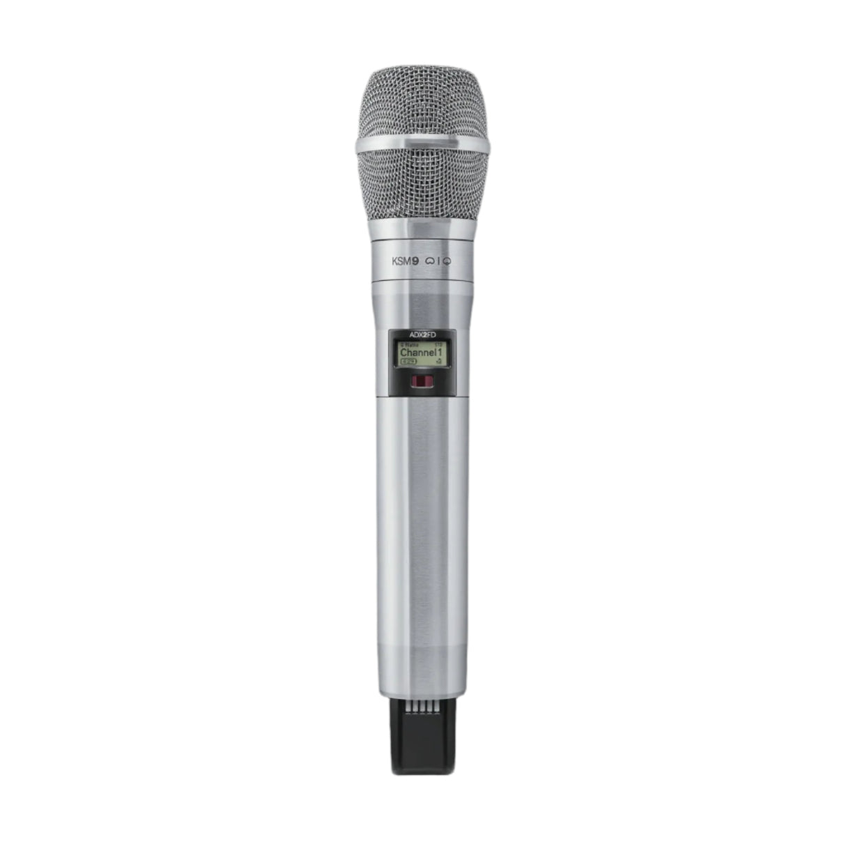Shure ADX2FD/K9N-G57 Digital Handheld Wireless Microphone Transmitter with KSM9 Capsule (G57: 470 to 616 MHz, Nickel)