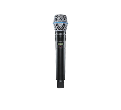 Shure ADX2FD/B87A Axient Digital Handheld Wireless Microphone Transmitter (G57: 470–616 MHz)