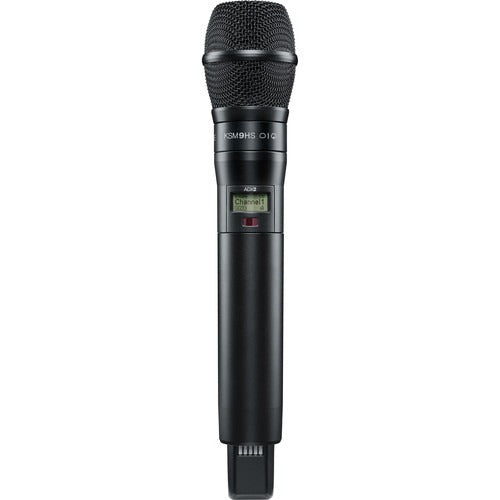 Shure ADX2/K9HS - Handheld Wireless Microphone Transmitter in Black Finish (X55: 941–960 MHz)