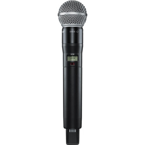 Shure ADX2/SM58 - Handheld Wireless Microphone Transmitter (G57 Band: 470-608 MHz)