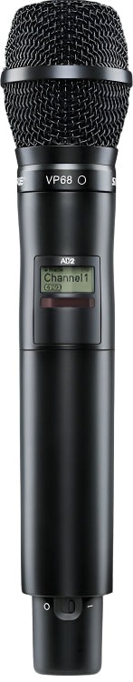 Shure ADX2/VP68 - Handheld Wireless Microphone Transmitter (K54 Band: 606-663 MHz)